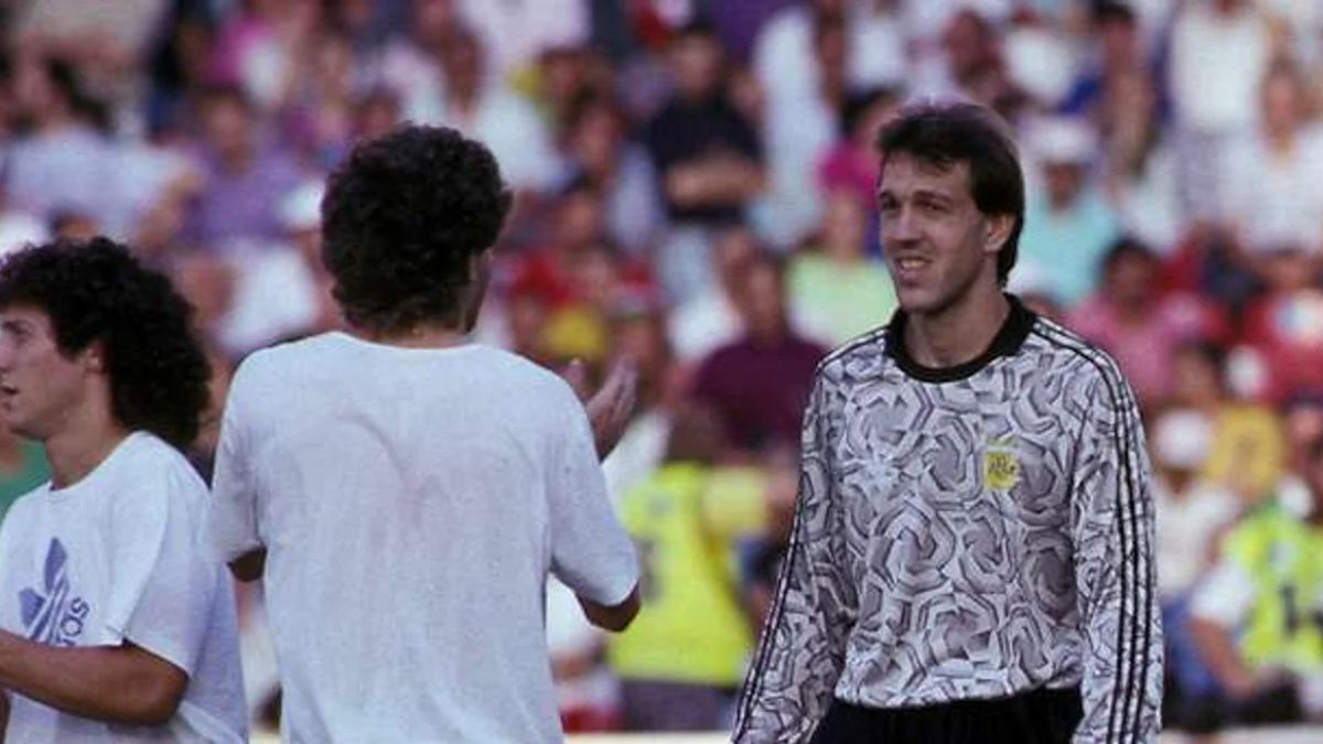 Fabián Cancelarich fue uno de los tres arqueros que llevó Carlos Bilardo con la Selección argentina al Mundial 1990 jugado en Italia.