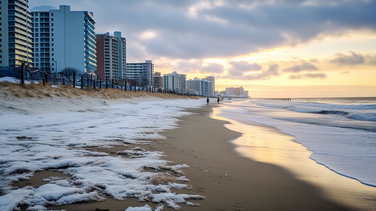 La playa en invierno es algo que debes ver una vez en tu vida. La playa en invierno es algo que debes ver una vez en tu vida.