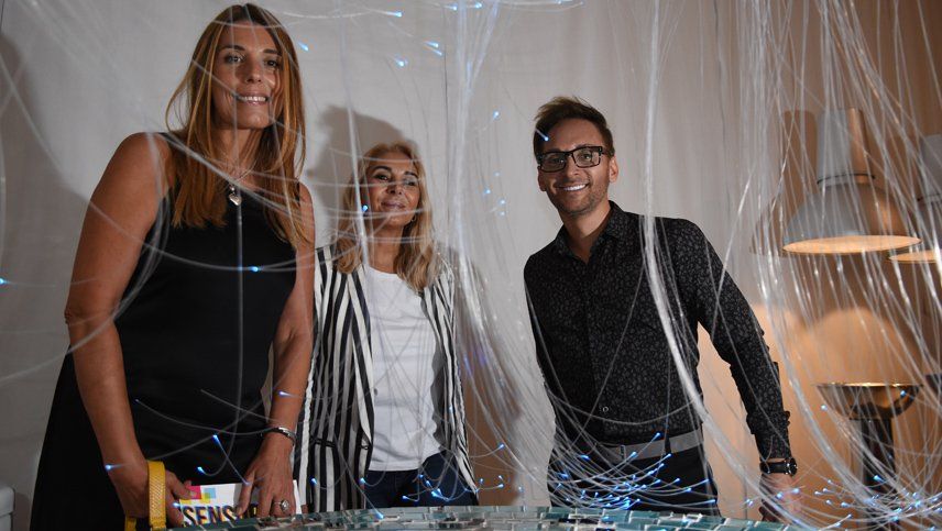 ¡Único en Mendoza! ArteH presentó una muestra hipersensorial