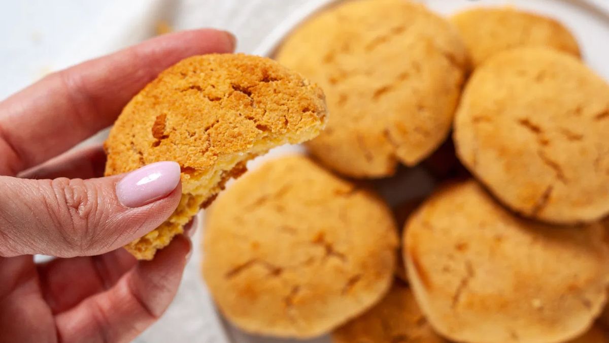 Recetas: galletas de polenta y naranja. Foto: recetasderechupete.