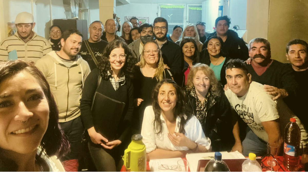 Dirigentes del Partido Verde, con militantes de Godoy Cruz, Luján de Cuyo, Tupungato, Tunuyán y San Carlos.