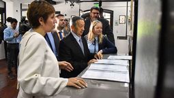 Jimena Latorre, Celso Jaque, Hebe Casado y Martín Kerchner en la Legislatura. Jimena Latorre, Celso Jaque, Hebe Casado y Martín Kerchner en la Legislatura.