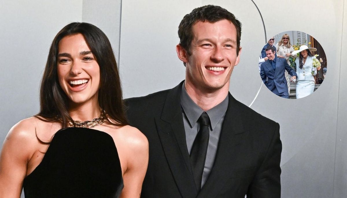 Dua Lipa y Callum Turner se casaron en Londres. Imagen: composición Diario Uno.