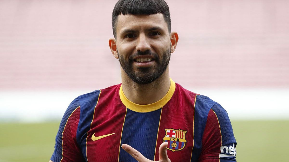 El Kun Agüero recibió una excelente noticia del Barcelona