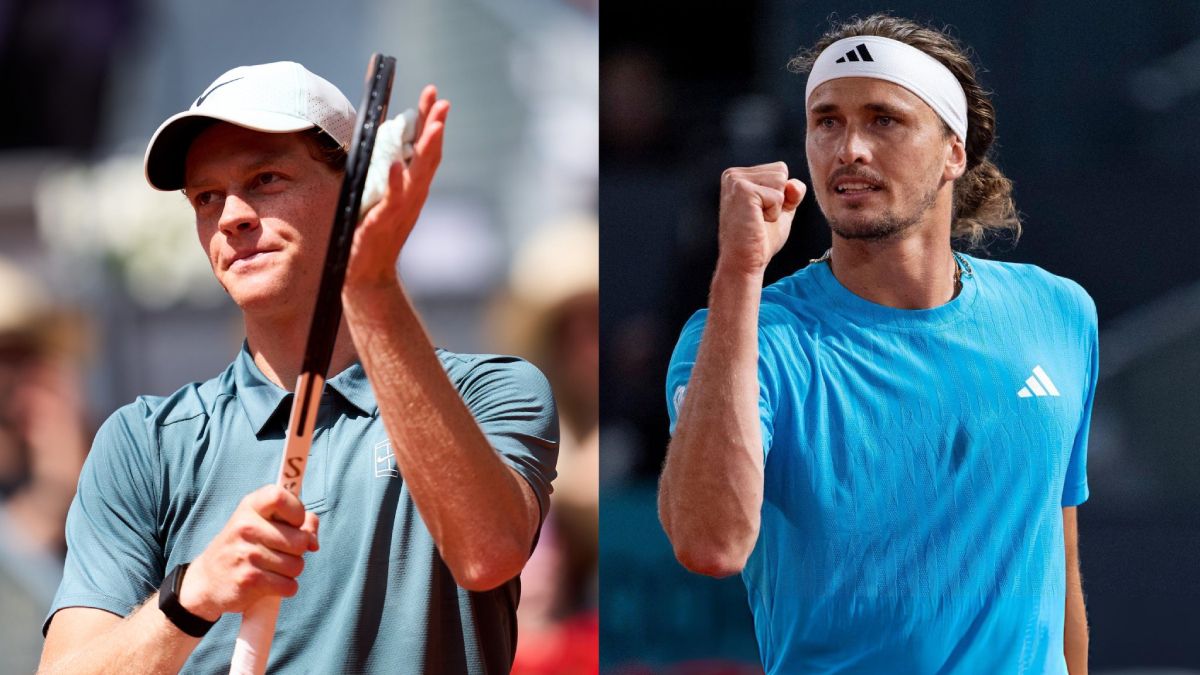 Jannik Sinner y Alexander Zverev disputarán el domingo la final del Masters 1.000 de Madrid. Jannik Sinner y Alexander Zverev disputarán el domingo la final del Masters 1.000 de Madrid.