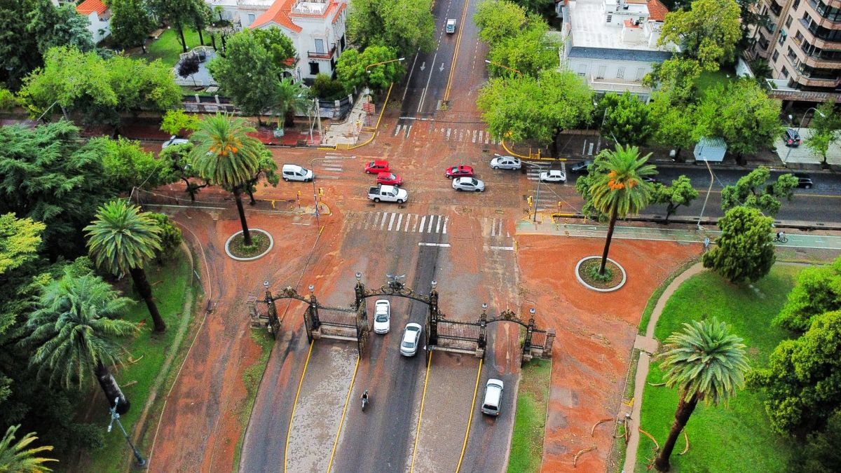 El parque San Martín suma servicios turísticos. El parque San Martín suma servicios turísticos.