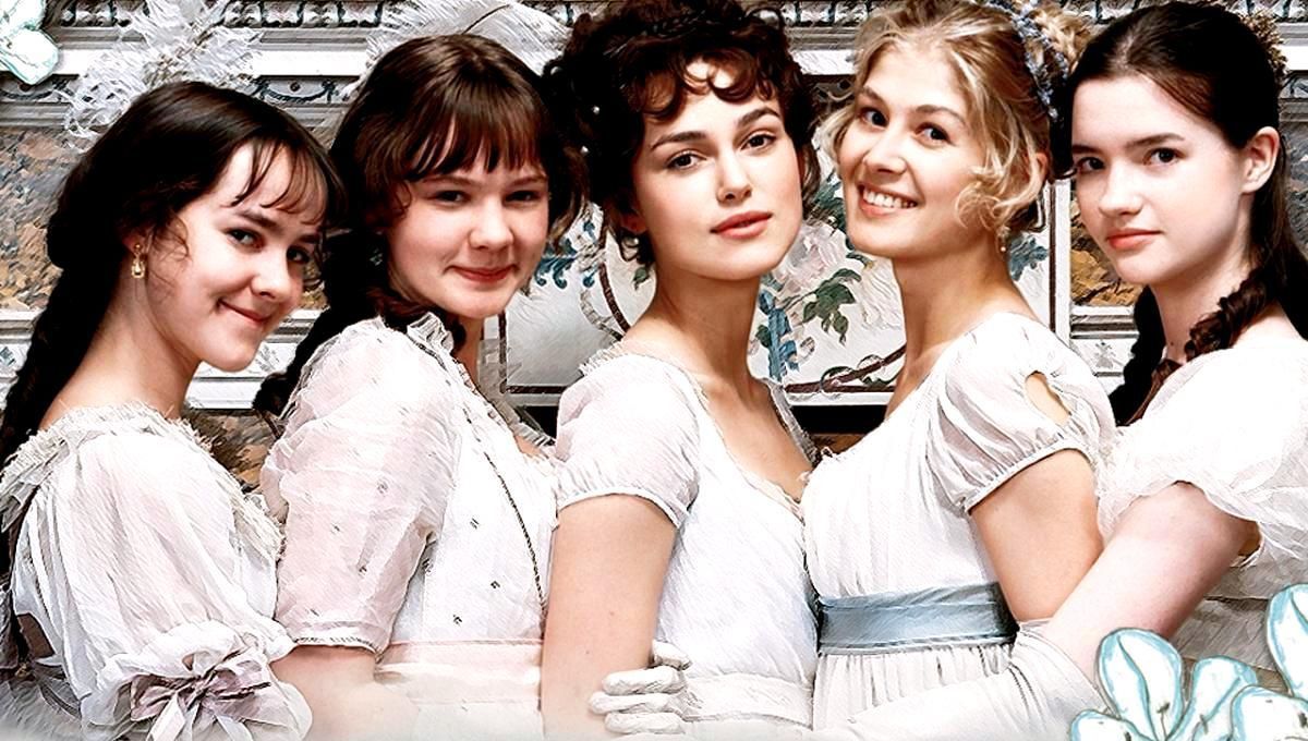 ¿Cómo se ven hoy las 5 hermanas Bennet de Orgullo y Prejuicio?