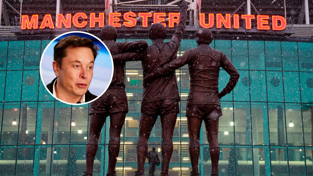 Elon Muks tuiteó que compraba el Manchester United y luego aclaró que era una broma.