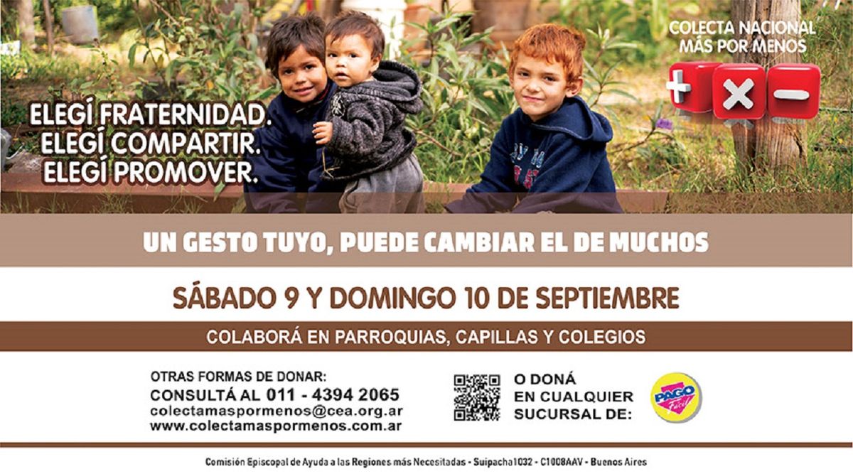 Más por Menos ha demostrado ser un canal confiable y válido para que la Iglesia pueda accionar sobre las zonas más necesitadas de Argentina.
