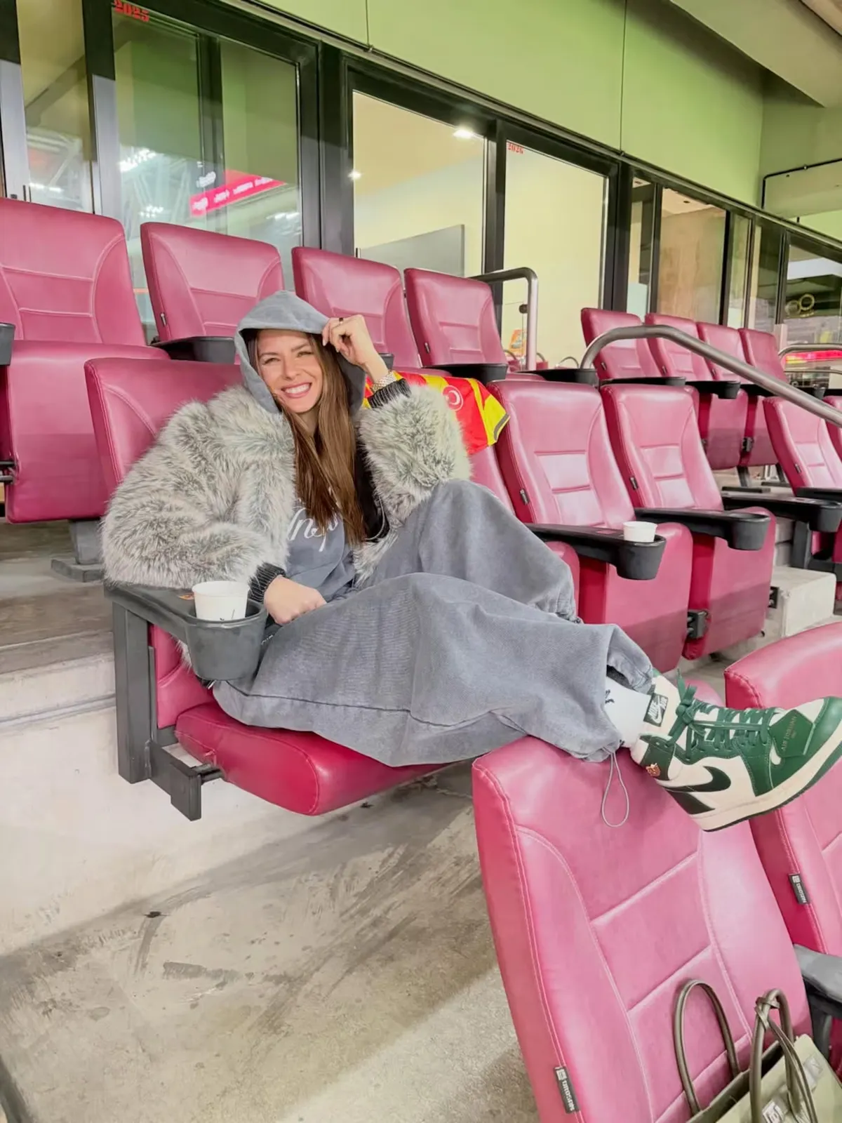 La China Suárez festejó el récord de Mauro Icardi. La China Suárez festejó el récord de Mauro Icardi.