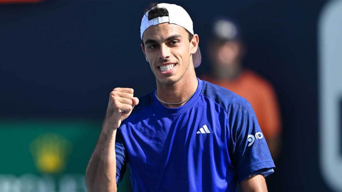 Fran Cerúndolo está a un paso de igualar su mejor actuación en el Miami Open