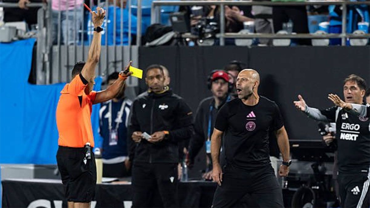 La furia de Mascherano: fue expulsado en Inter Miami y se burló de los hinchas