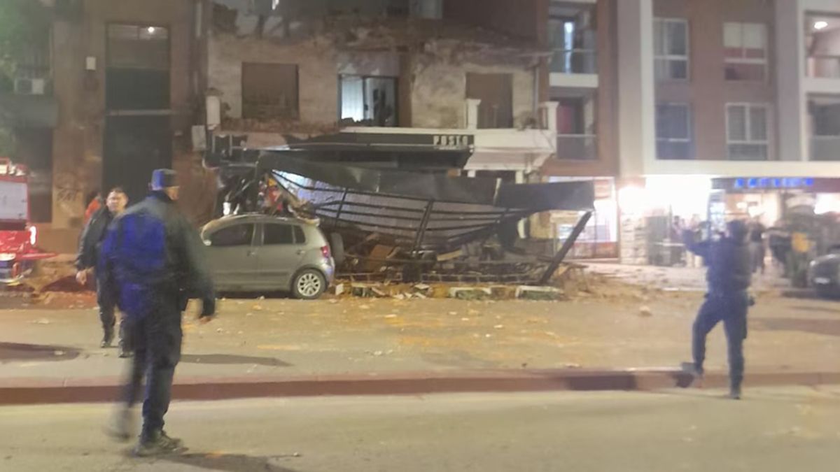 Se derrumbó el techo de un bar provocando la muerte de una persona