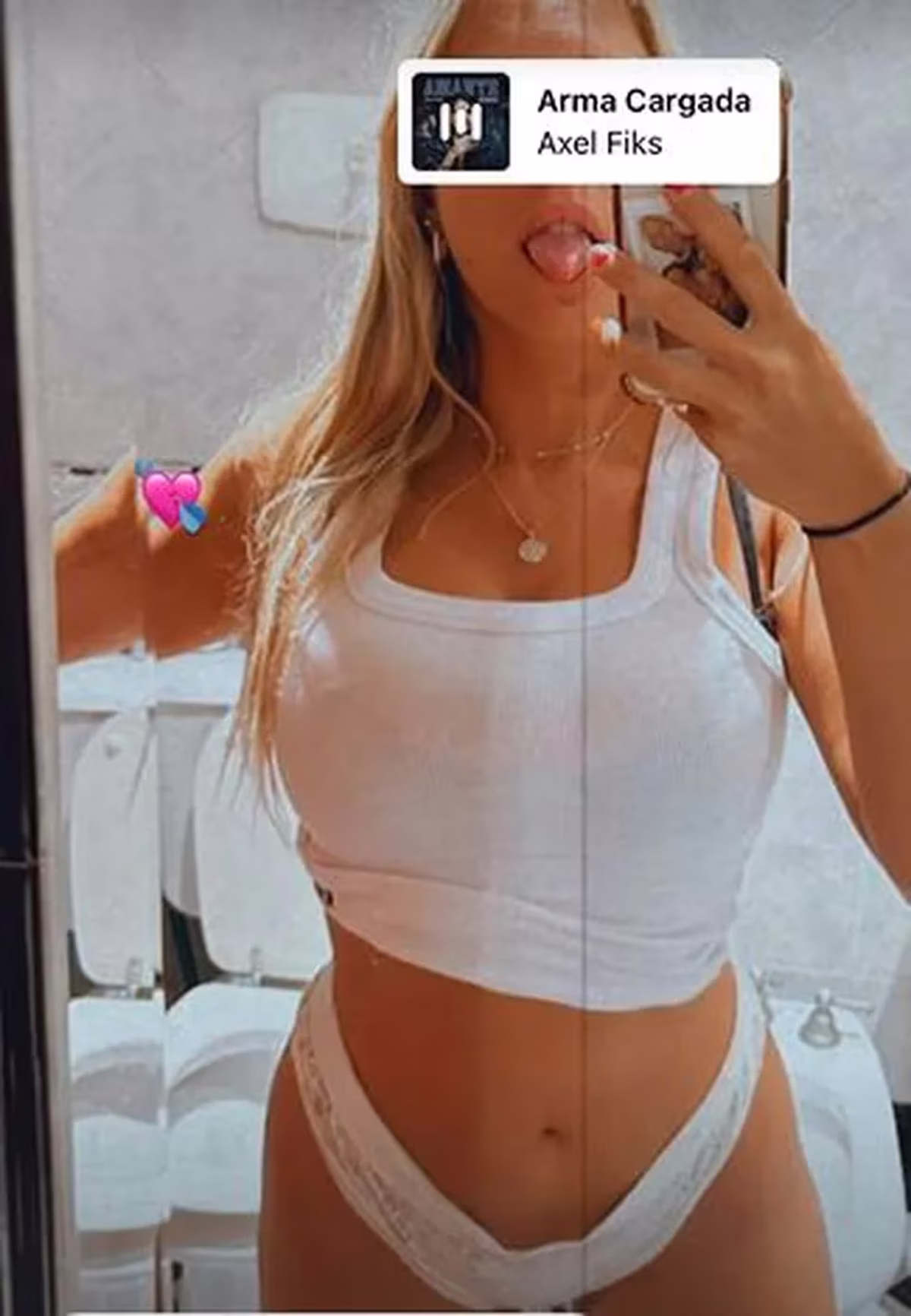 Se viraliza foto de Nati Jota en bombacha colaless de encaje y estalla Instagram.