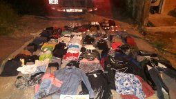Lo atraparon con la ropa todavía en las perchas