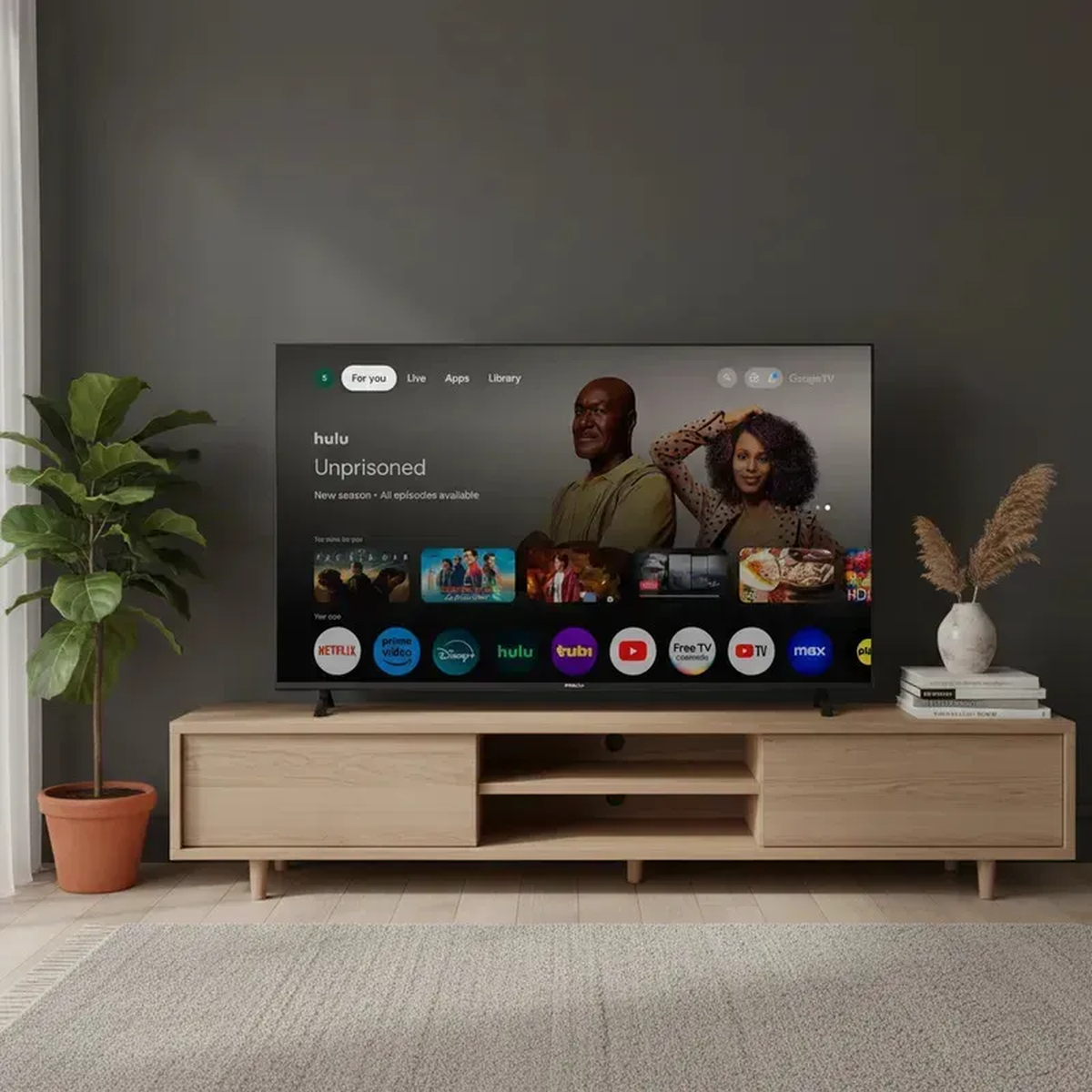 El Smart TV de Philips se destaca por una imagen de alta calidad. El Smart TV de Philips se destaca por una imagen de alta calidad.