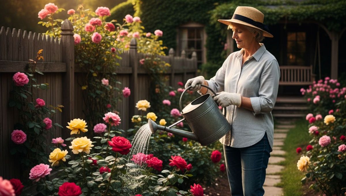 Cada cuánto tiempo regar las rosas del jardín para que crezcan sanas y fuertes