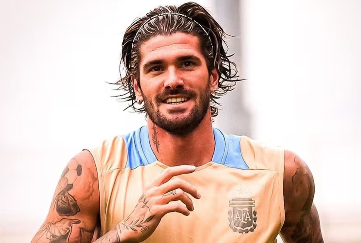 De Paul ya está en la Argentina.