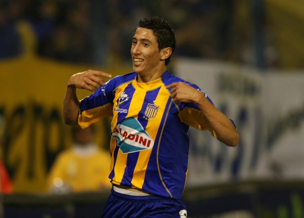 Ángel Di María jugó 39 partidos en Rosario Central antes de irse al exterior.