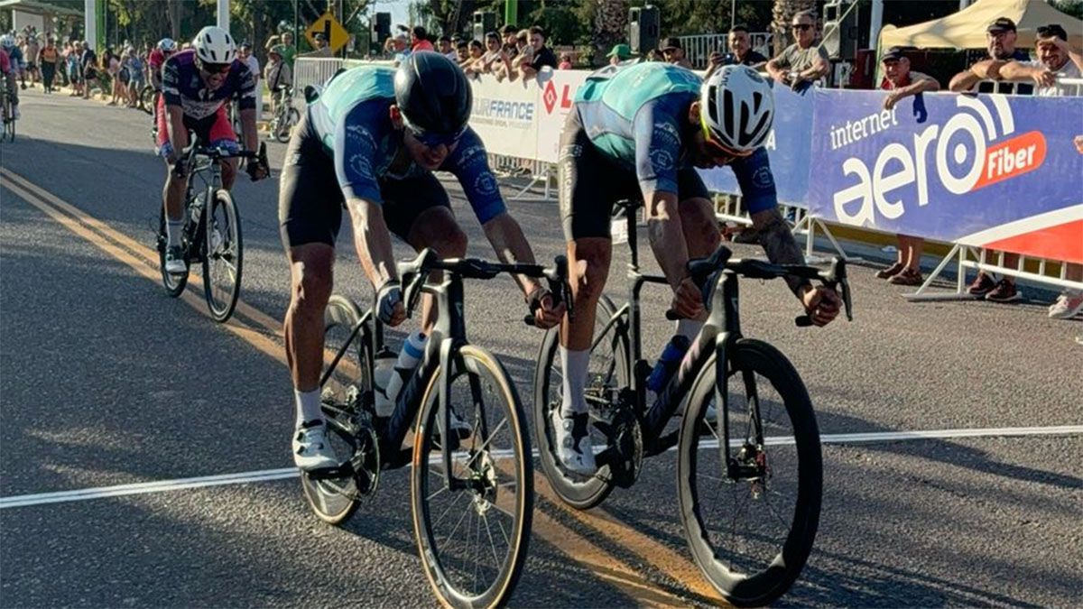 Mauricio Páez ganó la sexta etapa de la Vuelta de Mendoza.