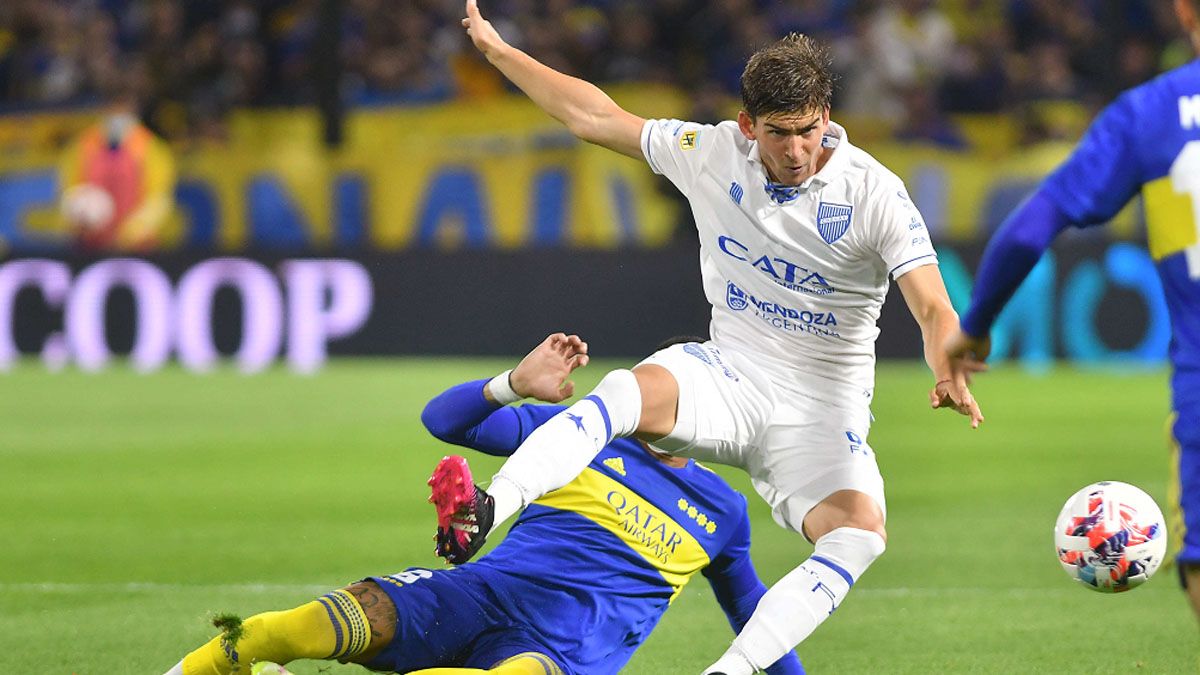 Godoy Cruz cayó ante Boca y se terminó el invicto de Flores