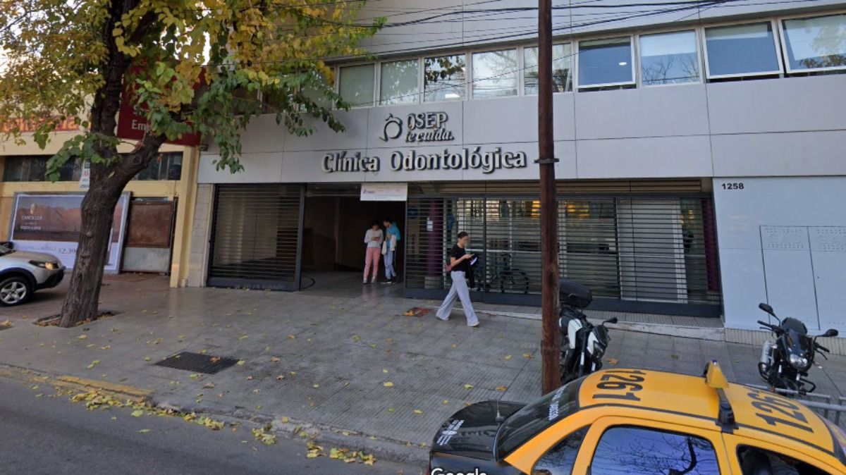 El centro odontológico de OSEP en Ciudad. Foto: Google Maps. 