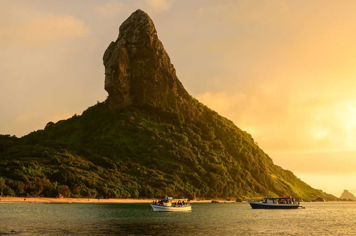 En la imagen se observa un atardecer en Fernando de Noronha. Gentileza: Visit Brasil. En la imagen se observa un atardecer en Fernando de Noronha. Gentileza: Visit Brasil.