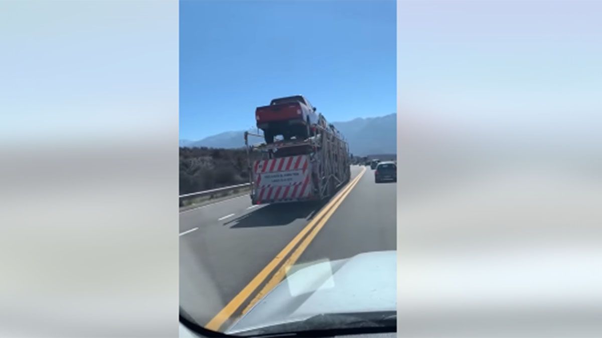 Un camionero estuvo a punto de provocar una tragedia