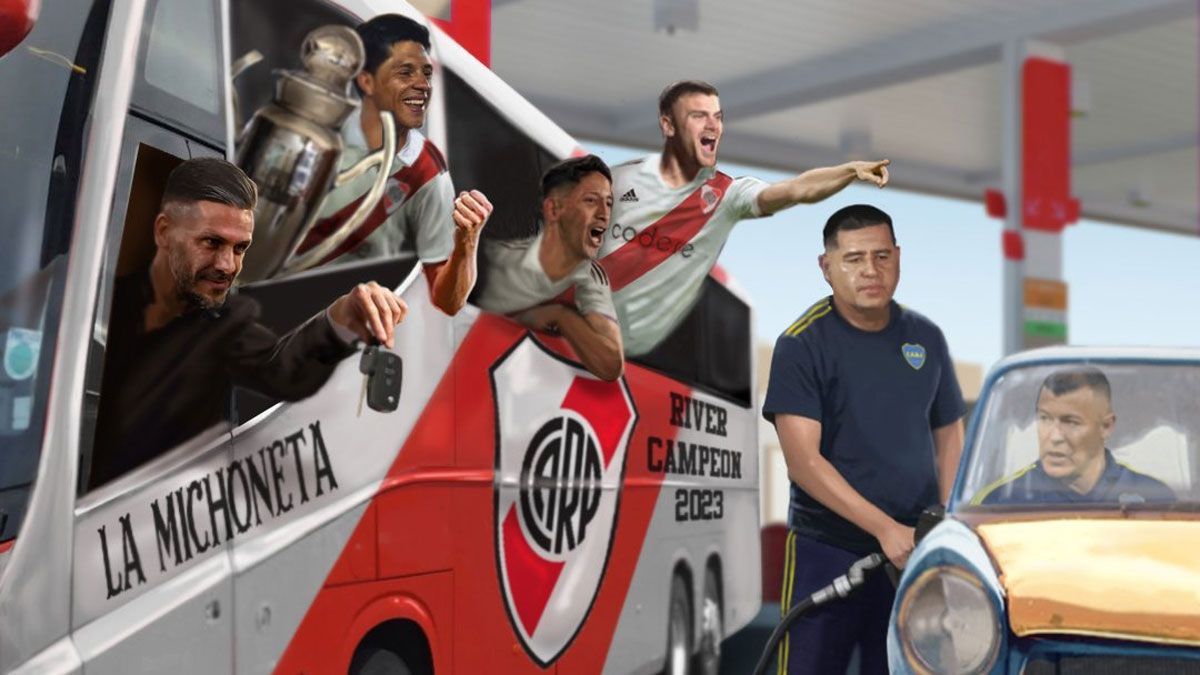 Los hinchas de River se divierten con los memes.