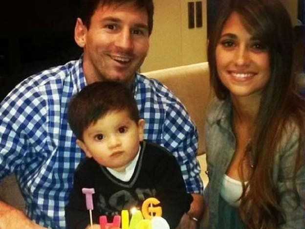 El emotivo mensaje de Messi en el día del cumple de Thiago