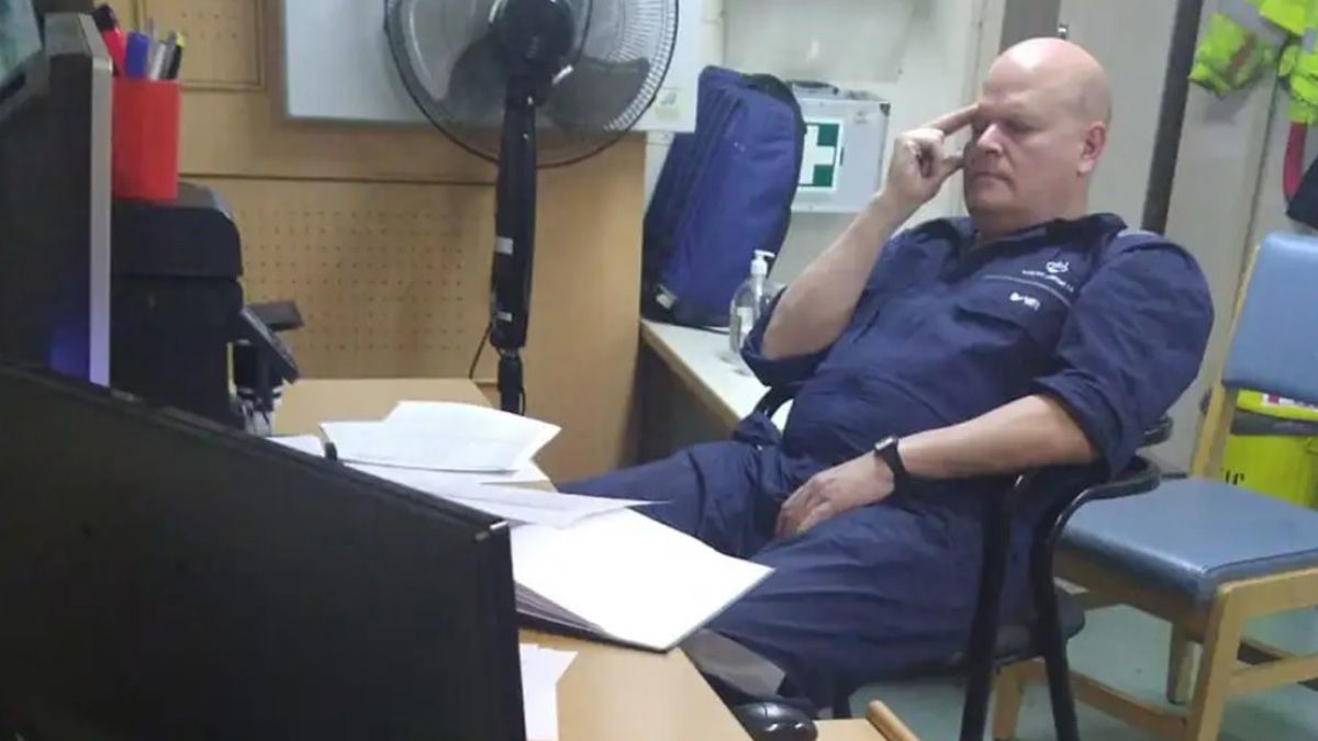 Carlos Lima, el marinero que fue procesado con prisión preventiva por asesinar al capital y al primer oficial de un buque petrolero en el Río de la Plata
