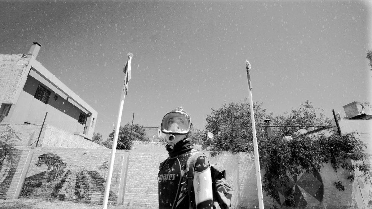 Gabriel Domínguez, el eternauta mendocino. Gabriel Domínguez, el eternauta mendocino.