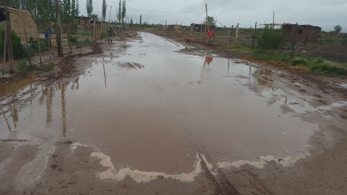 Colonia Italia, en Lavalle. Sin embargo, las lluvias afectaron gran parte de la provincia. Colonia Italia, en Lavalle. Sin embargo, las lluvias afectaron gran parte de la provincia.
