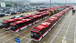 china enviara 121 buses electricos y convertira a una ciudad sudamericana en la primera con transporte publico 100% electrico