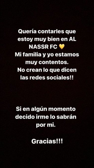 El Pity Martínez dijo estar muy contento en Arabia.