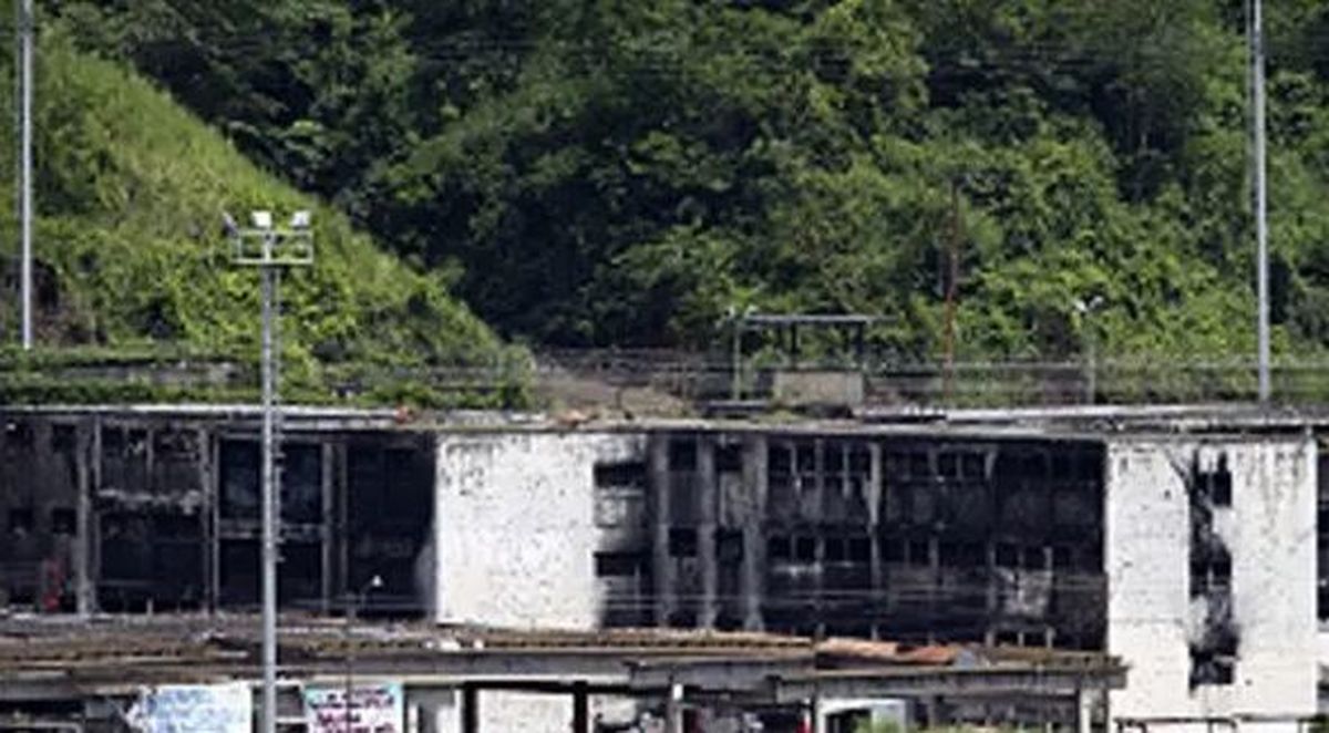 La cárcel El Rodeo en la que está detenido ilegalmente Nahuel Gallo.