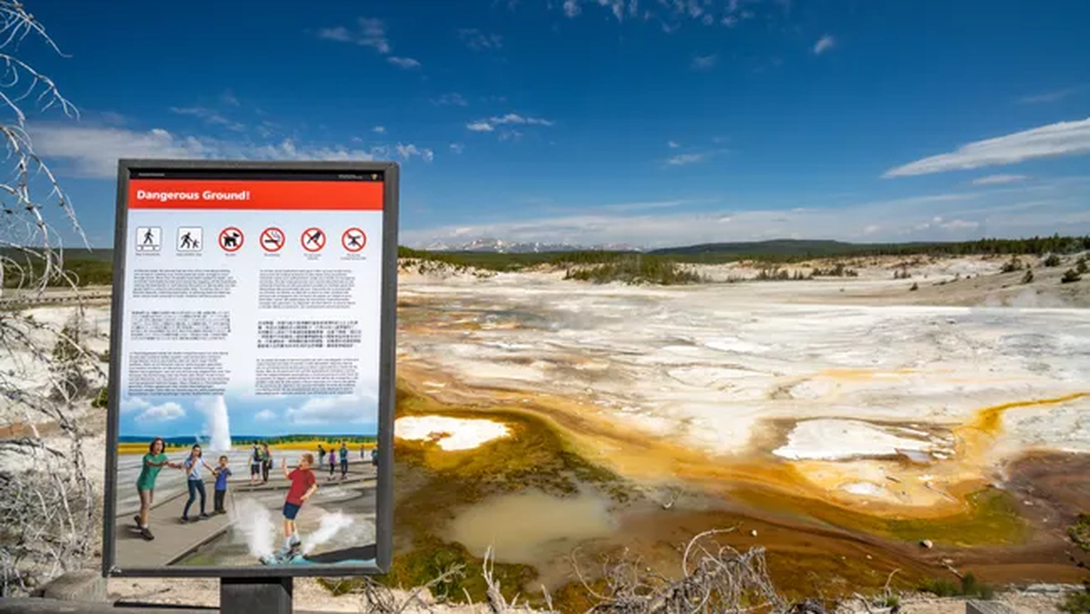 El peligro de accidentes es conocido en el parque más famoso de Estados Unidos. El peligro de accidentes es conocido en el parque más famoso de Estados Unidos.