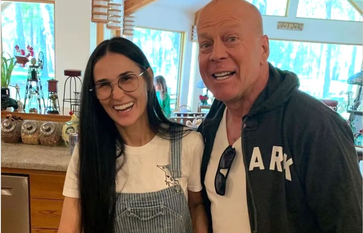 Triste noticia. Demi Moore confirmó que Bruce Willis tiene una grave enfermedad.