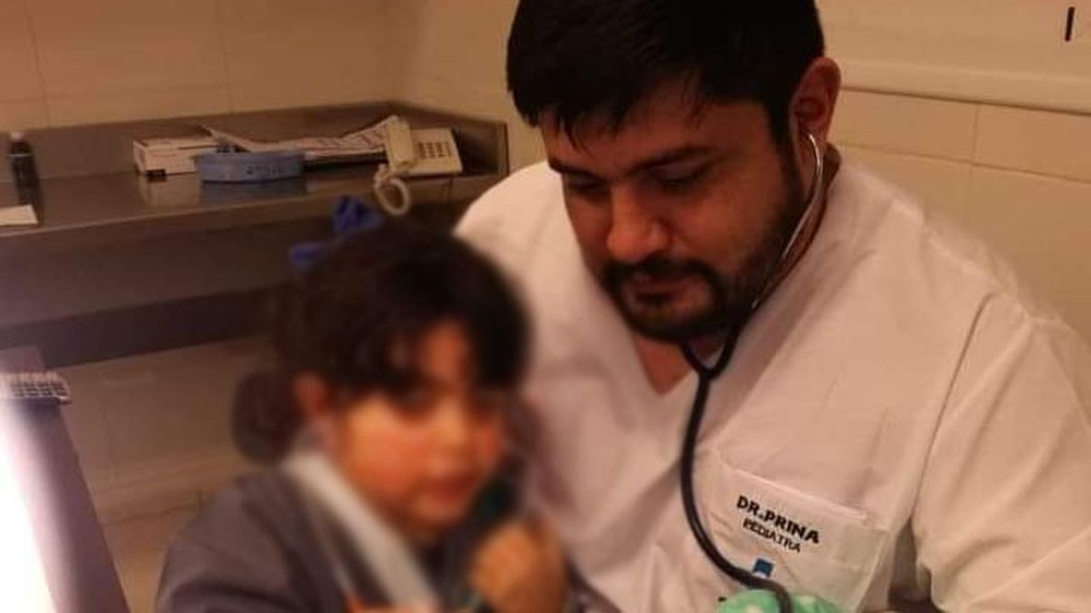 The pediatrician from Mendoza emigrated to Chile and said he was enjoying medicine again