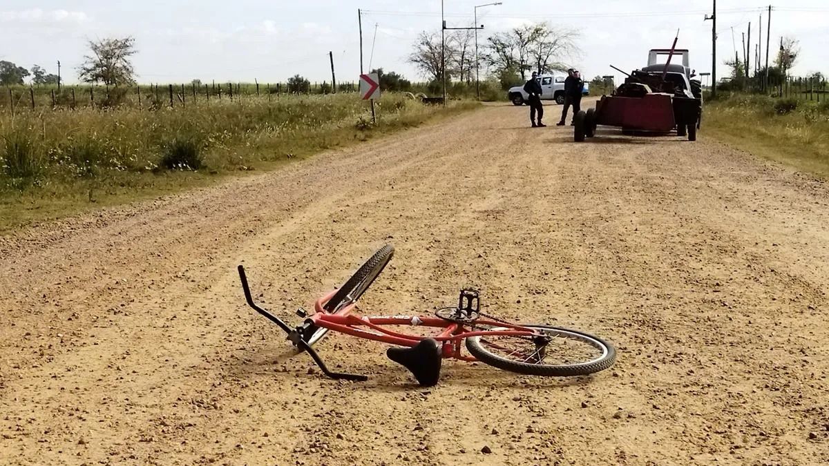 Imagen de uno de los tantos accidentes que se producen diariamente en la provincia de Mendoza.