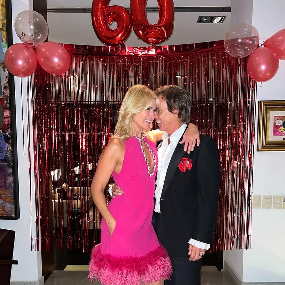 El impactante look de Valeria Mazza para el cumpleaños de Alejandro Gravier.