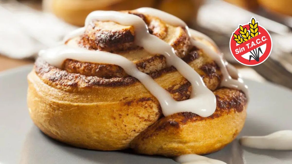 La receta de estos rolls de canela sin TACC es una verdadera delicia.