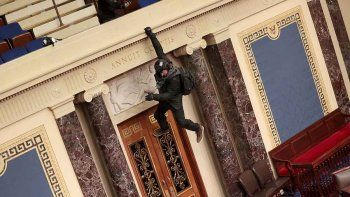 Fotos y videos: ingreso al Capitolio de partidarios de Trump
