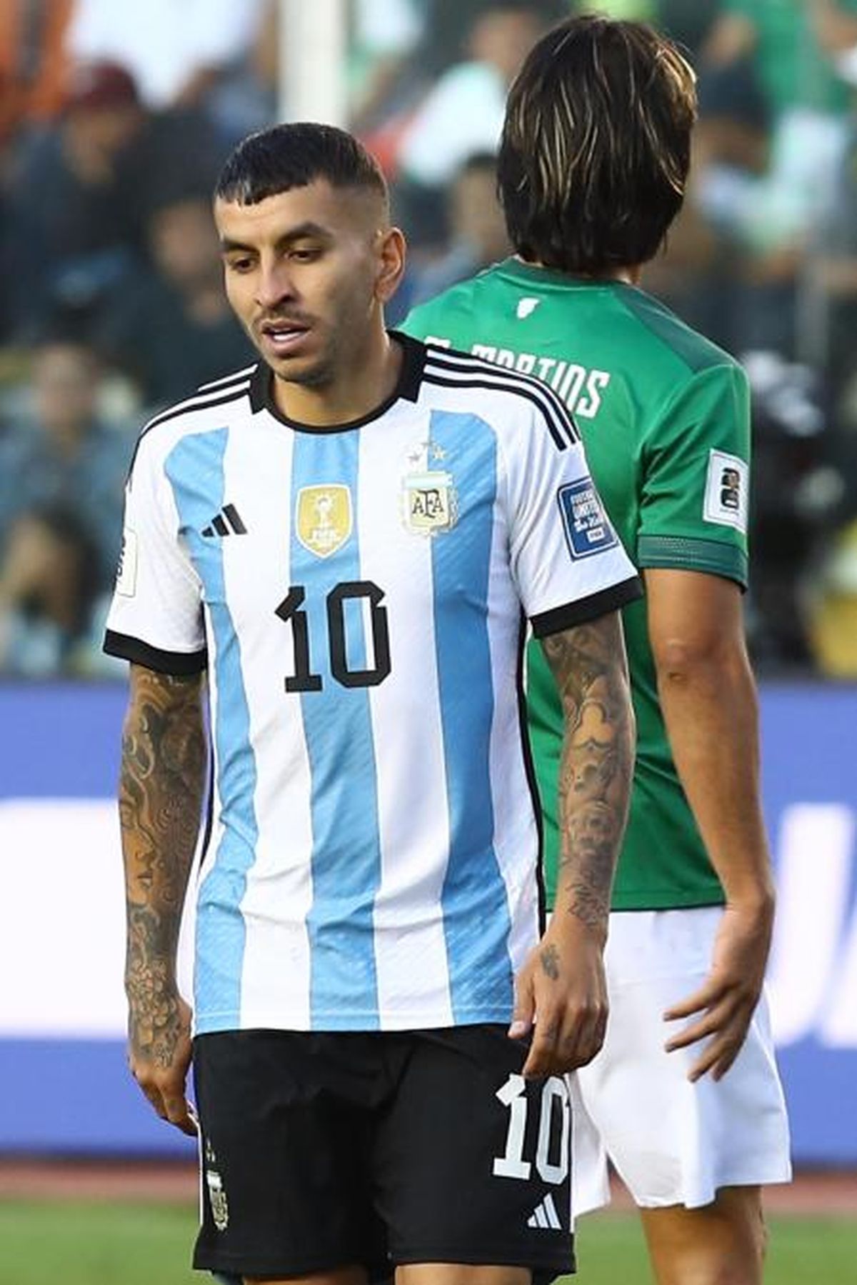 Ángel Correa ya usó la 10 en tres ocasiones. Ángel Correa ya usó la 10 en tres ocasiones.