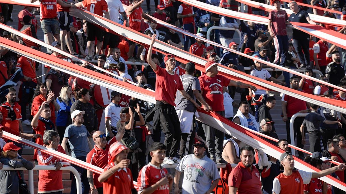 Los hinchas de Independiente dijeron presente en el Malvinas