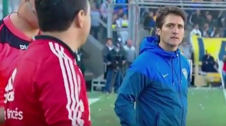 Boca bajó a River y el Mellizo le hizo una dedicatoria a los hinchas