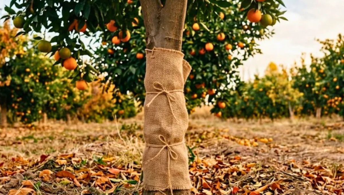 La amplitud térmica en otoño hace que la corteza del árbol se dilate de día y se contraiga de noche, por eso es necesario algunos cuidados clave en tu naranjo. La amplitud térmica en otoño hace que la corteza del árbol se dilate de día y se contraiga de noche, por eso es necesario algunos cuidados clave en tu naranjo.