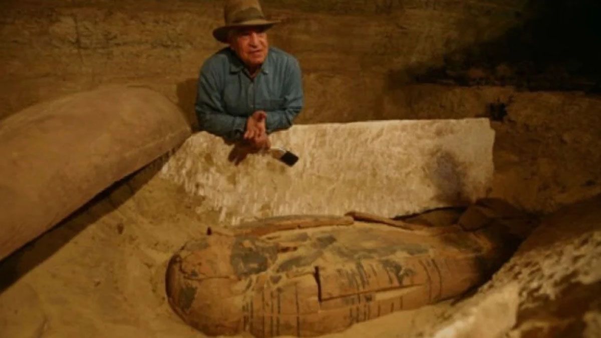 Hawass descubrió que un hombre llamado Messi vivió hace 4300 años en Egipto.