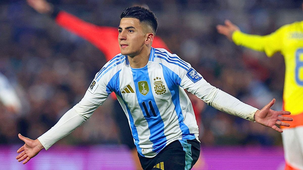 Almada es el más joven de los campeones de Qatar.