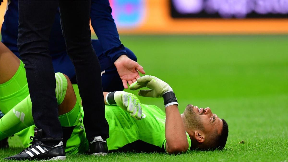 Gerónimo Rulli sufrió una grave lesión.